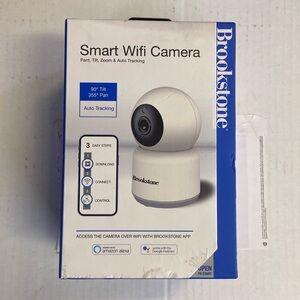 Brookstone smart Wi-Fi camera works with Alexa and google